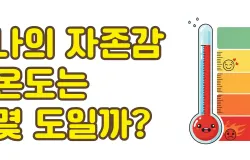 나의 자존감 온도는 몇 도일까?